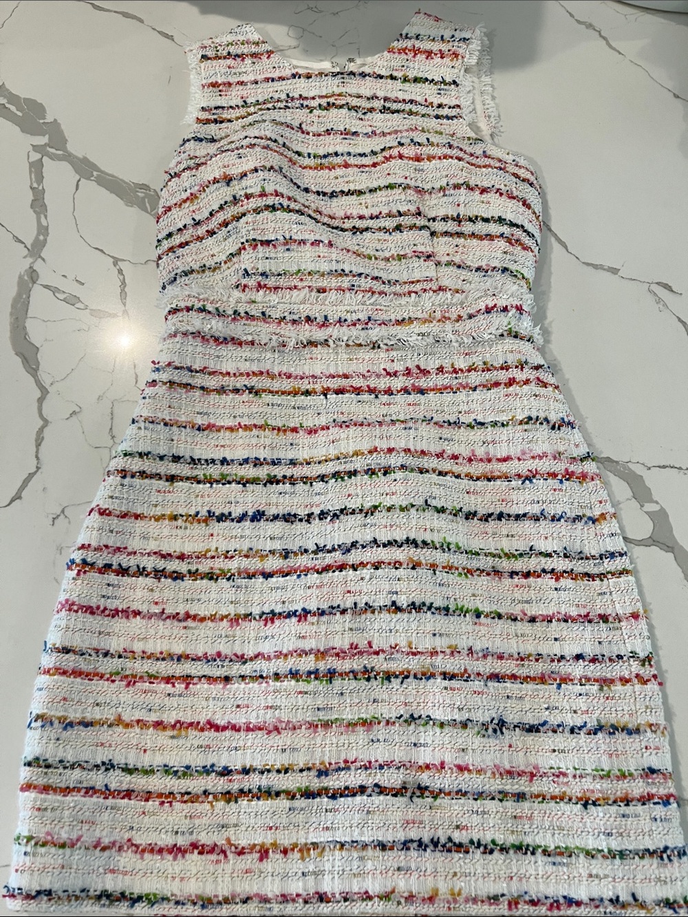 J.Crew confetti tweed dress